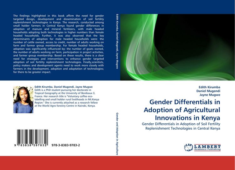 Produktbild: Gender Differentials in Adoption of Agricultural Innovations in Kenya