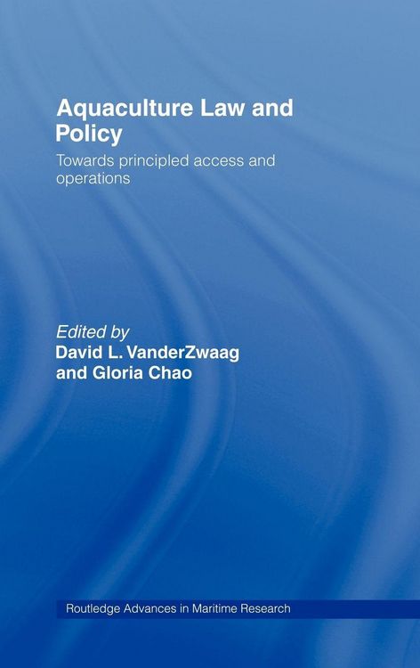 Produktbild: Aquaculture Law and Policy