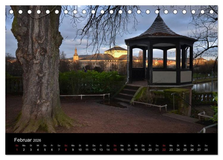 Produktbild: Saarbr&uuml;cken (Tischkalender 2026 DIN A5 quer), CALVENDO Monatskalender