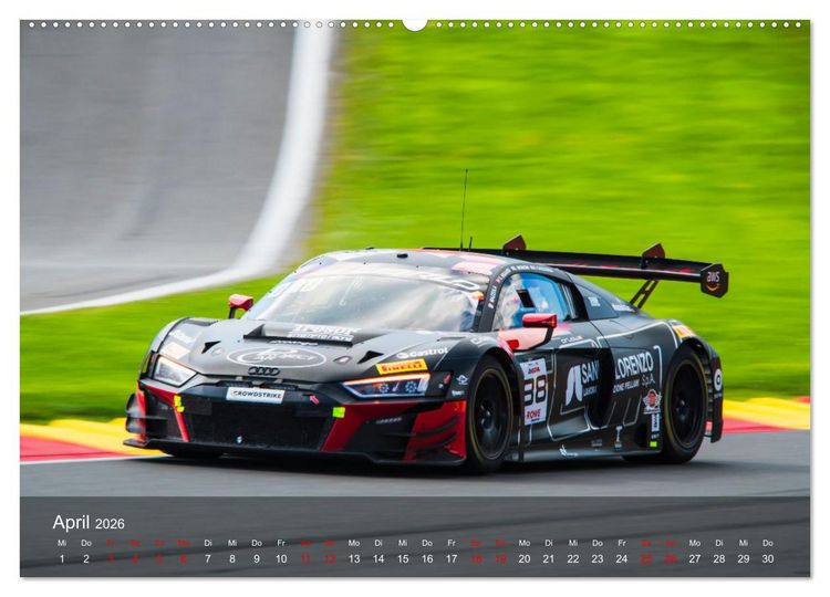 Produktbild: Motorsport aus Ingolstadt (hochwertiger Premium Wandkalender 2026 DIN A2 quer), Kunstdruck in Hochglanz
