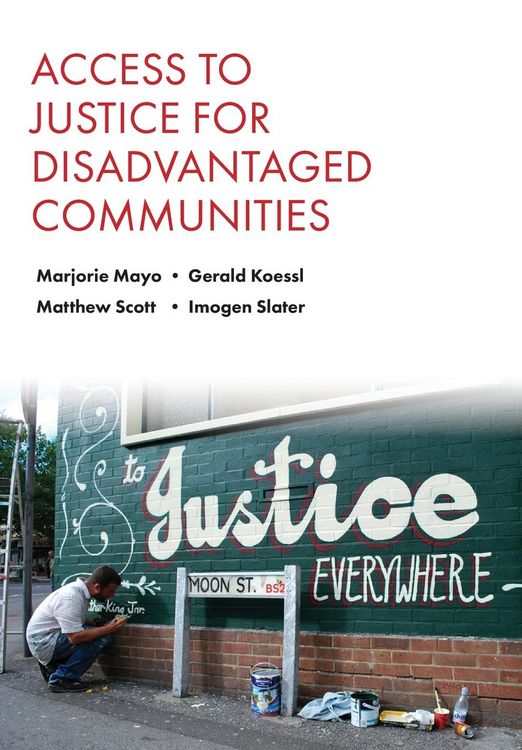 Produktbild: Access to justice for disadvantaged communities