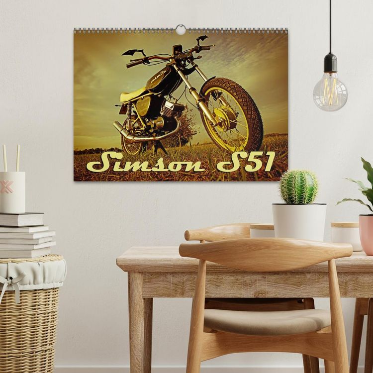 Produktbild: Simson S51 (Wandkalender 2026 DIN A3 quer), CALVENDO Monatskalender