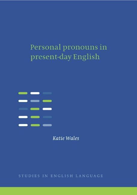 Produktbild: Personal Pronouns in Present-Day English