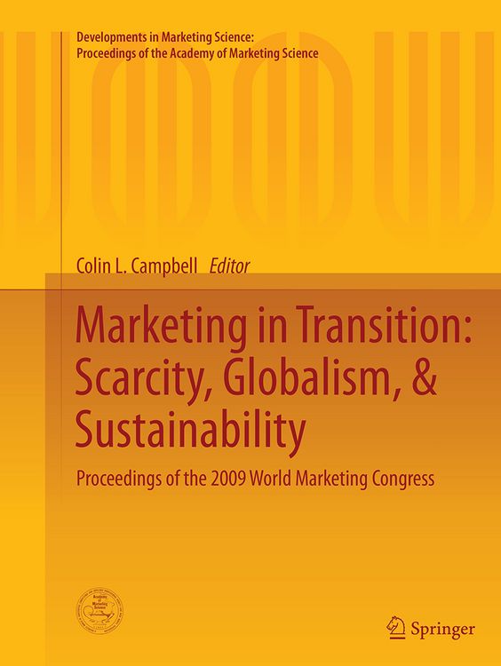 Produktbild: Marketing in Transition: Scarcity, Globalism, & Sustainability