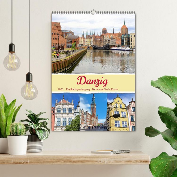 Produktbild: Danzig - Ein Stadtspaziergang (Wandkalender 2026 DIN A2 hoch), CALVENDO Monatskalender