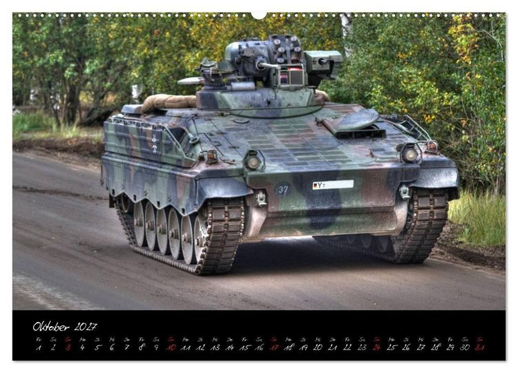 Produktbild: Sch&uuml;tzenpanzer Marder (Wandkalender 2027 DIN A2 quer), CALVENDO Monatskalender