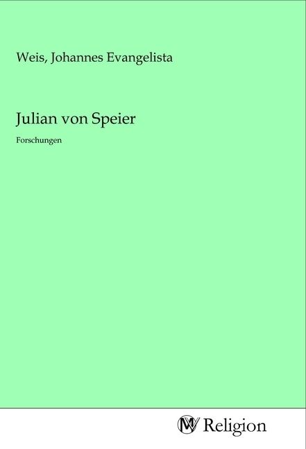 Produktbild: Julian von Speier