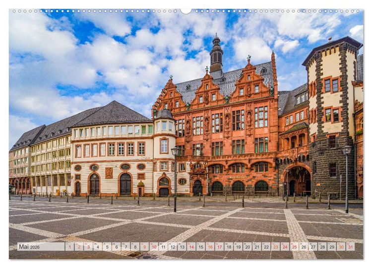Produktbild: Frankfurt am Main Impressionen (Wandkalender 2026 DIN A2 quer), CALVENDO Monatskalender