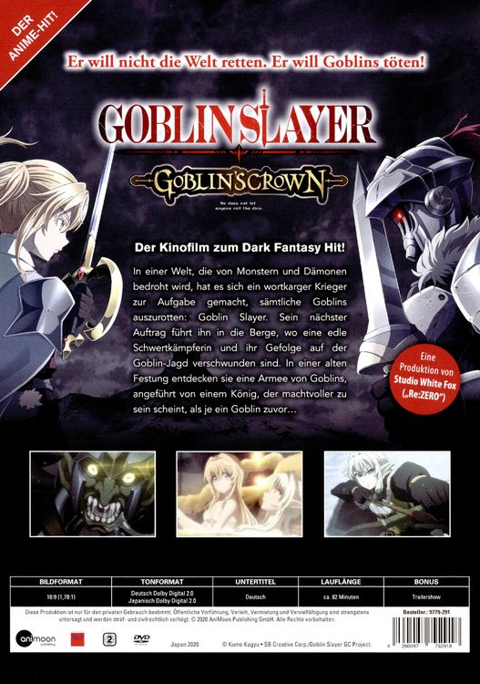 Produktbild: Goblin Slayer - The Movie - Goblin's Crown