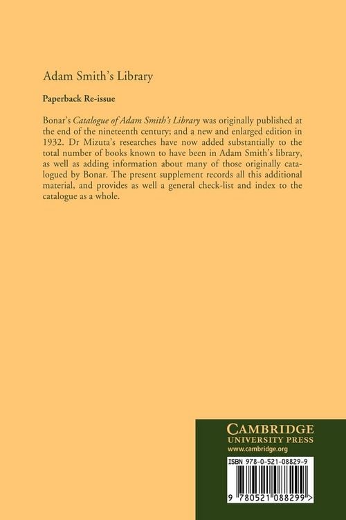 Produktbild: Adam Smith's Library