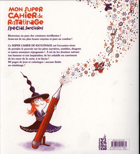 Produktbild: Mon super cahier de ratatinage : sp&eacute;cial sorci&egrave;res