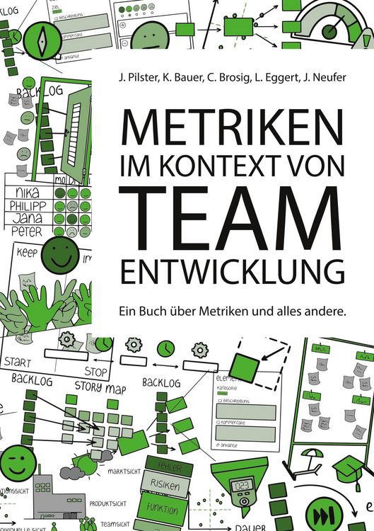 Produktbild: Metriken im Kontext von Teamentwicklung