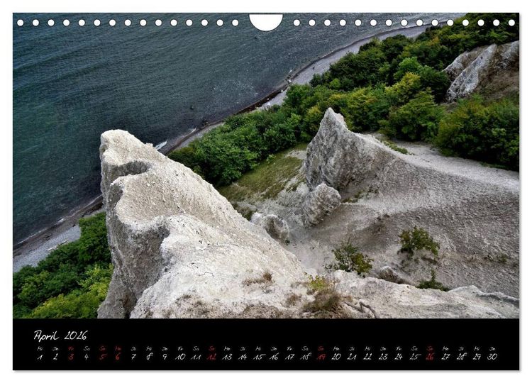 Produktbild: Insel R&uuml;gen - Impressionen (Wandkalender 2026 DIN A4 quer), CALVENDO Monatskalender