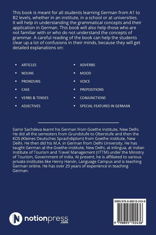 Produktbild: A Textbook of German Grammar