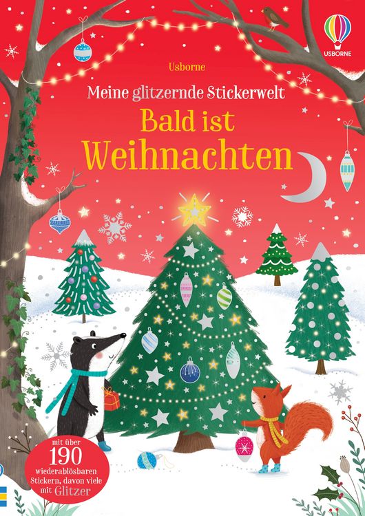 Produktbild: Meine glitzernde Stickerwelt: Bald ist Weihnachten