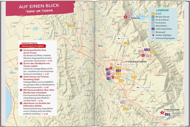 Produktbild: MARCO POLO OUTDOOR GUIDE Reisef&uuml;hrer Albanien