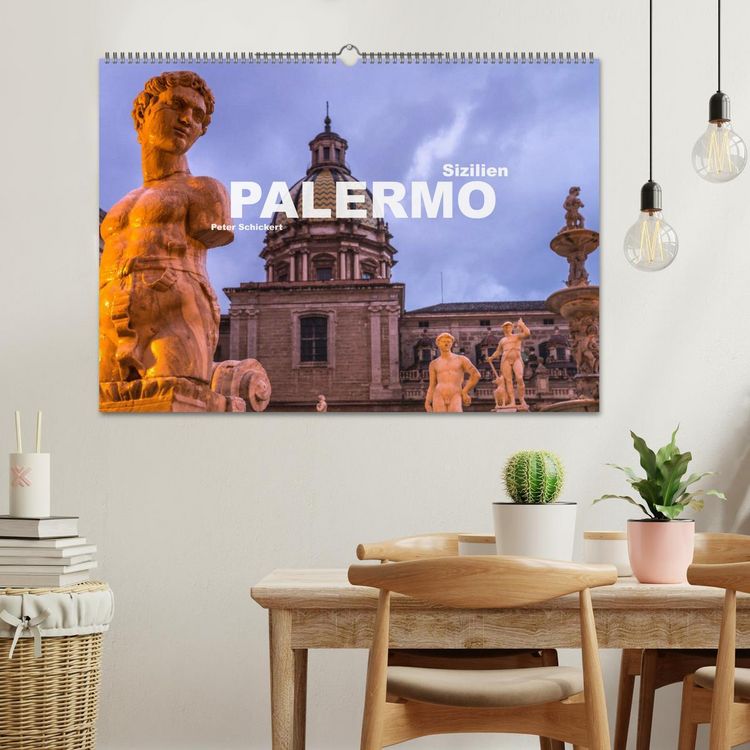 Produktbild: Sizilien - Palermo (Wandkalender 2026 DIN A2 quer), CALVENDO Monatskalender