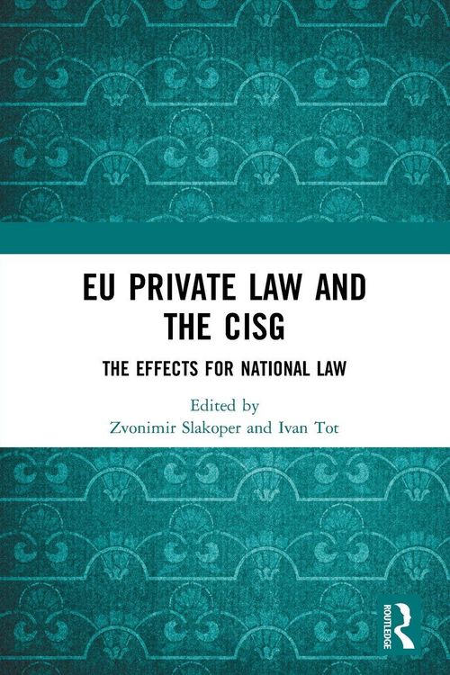 Produktbild: EU Private Law and the CISG