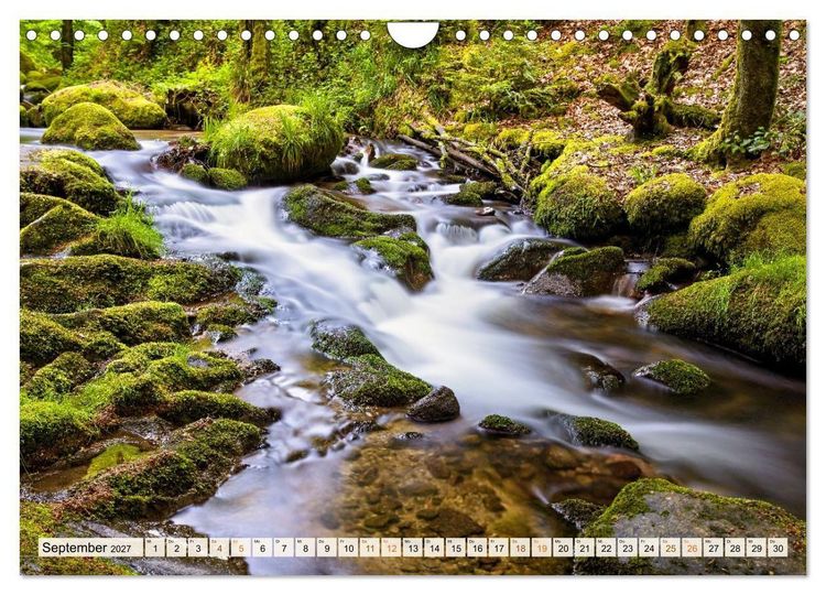 Produktbild: Mystische Gew&auml;sser im n&ouml;rdlichen Schwarzwald (Wandkalender 2027 DIN A4 quer), CALVENDO Monatskalender