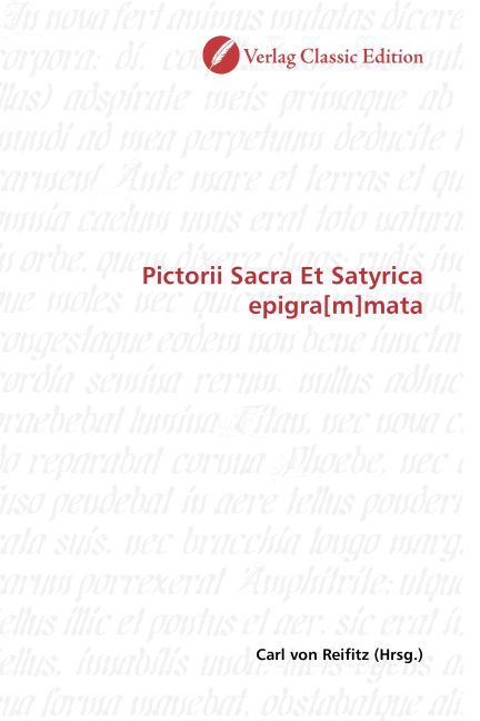 Produktbild: Pictorii Sacra Et Satyrica epigra[m]mata