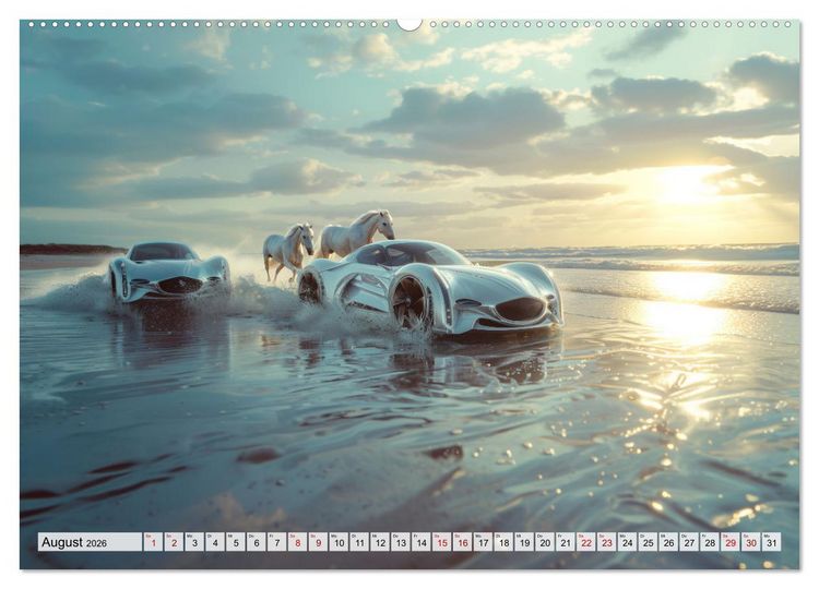 Produktbild: Future Rides (hochwertiger Premium Wandkalender 2026 DIN A2 quer), Kunstdruck in Hochglanz