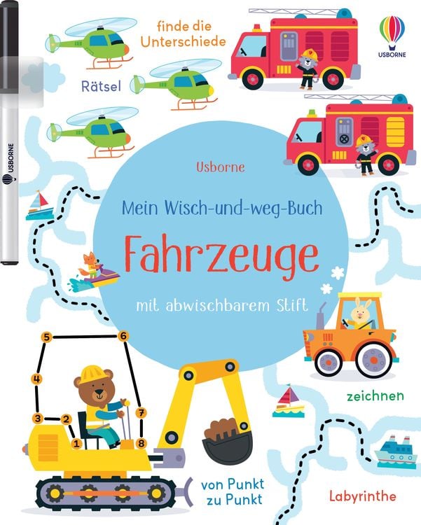 Bild vom Artikel Mein Wisch-und-weg-Buch: Fahrzeuge vom Autor Kirsteen Robson