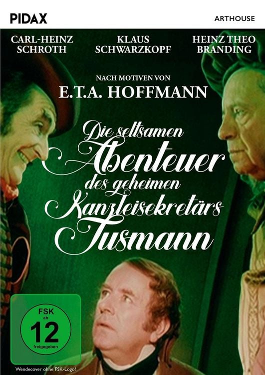 Produktbild: Die seltsamen Abenteuer des geheimen Kanzleisekret&auml;rs Tusmann / Starbesetzte Verfilmung einer Erz&auml;hlung von E. T. A. Hoffmann (Pidax Arthouse)