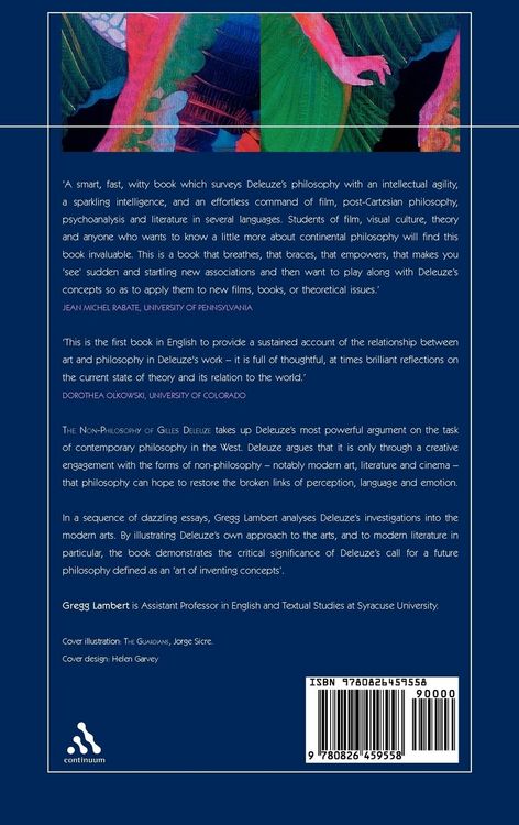Produktbild: Non-Philosophy of Gilles Deleuze