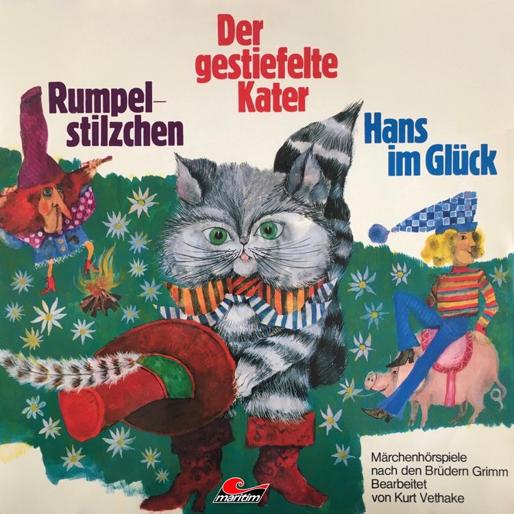 Bild vom Artikel Gebrüder Grimm, Rumpelstilzchen / Der gestiefelte Kater / Hans im Glück vom Autor Gebrüder Grimm