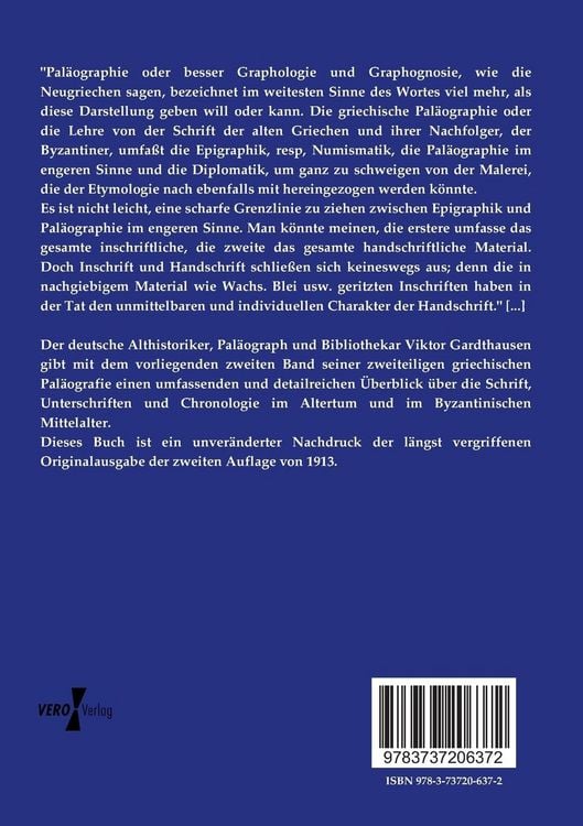 Produktbild: Griechische Palaeographie