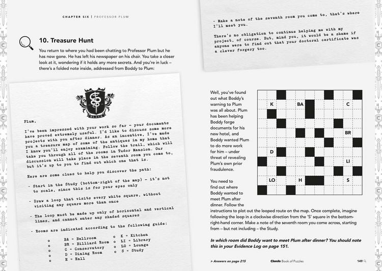Produktbild: Cluedo Book of Puzzles