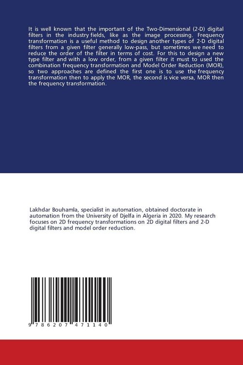 Produktbild: Foundations of Two-Dimensional Signal Processing