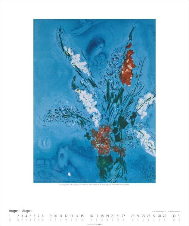 Produktbild: Marc Chagall Kalender 2027