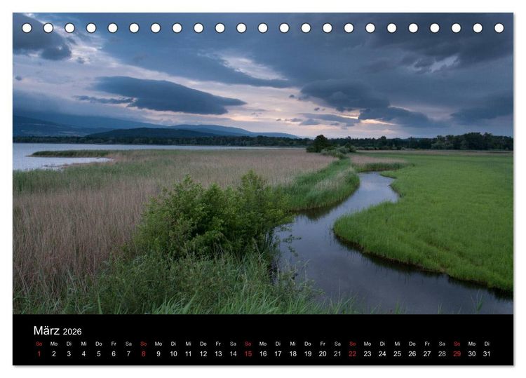 Produktbild: Lichtstimmungen Schweiz 2026 (Tischkalender 2026 DIN A5 quer), CALVENDO Monatskalender