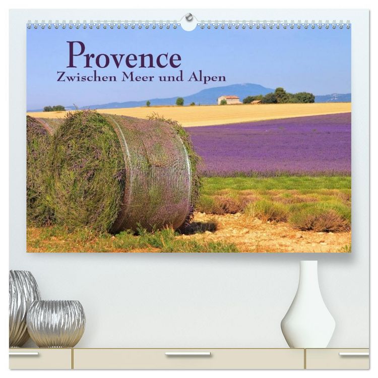Produktbild: Provence - Zwischen Meer und Alpen (hochwertiger Premium Wandkalender 2026 DIN A2 quer), Kunstdruck in Hochglanz