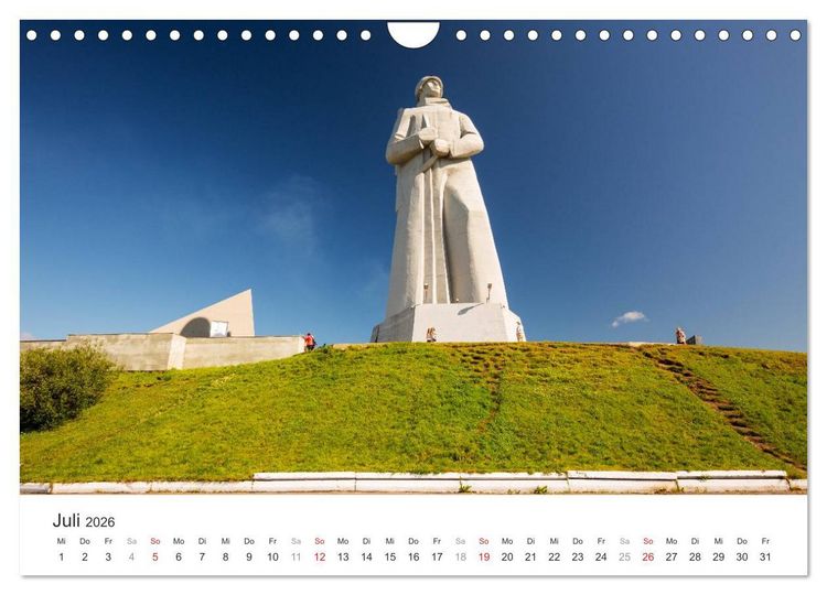 Produktbild: Russlands Norden 2026 (Wandkalender 2026 DIN A4 quer), CALVENDO Monatskalender