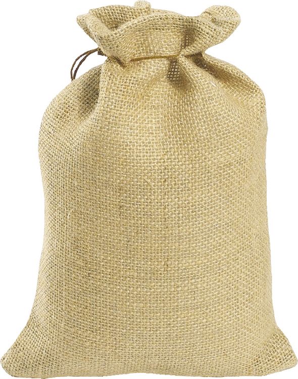 Produktbild: Folia Jutesack 17x25cm natur ohne Druck