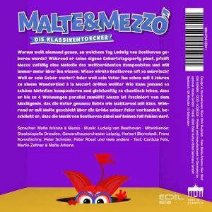 Produktbild: Malte & Mezzo-Eine Party Mit Beethoven