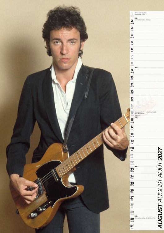 Produktbild: Bruce Springsteen Kalender 2027