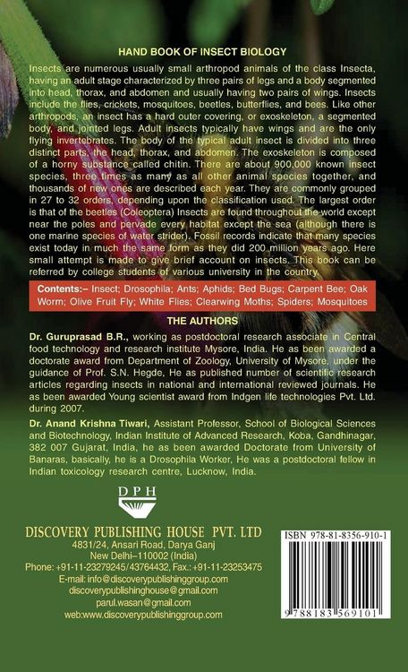 Produktbild: Handbook of Insect Biology