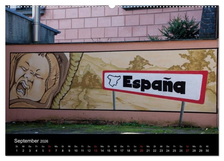 Produktbild: Spontane Fotografie Unterwegs (Wandkalender 2026 DIN A2 quer), CALVENDO Monatskalender