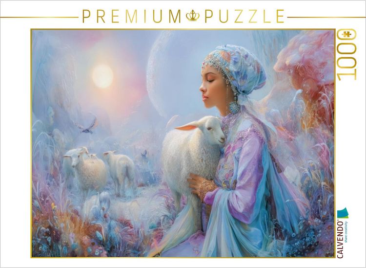 Produktbild: CALVENDO Puzzle Gl&uuml;ckselige Welten | 1000 Teile Lege-Gr&ouml;&szlig;e 64x48cm Foto-Puzzle f&uuml;r gl&uuml;ckliche Stunden