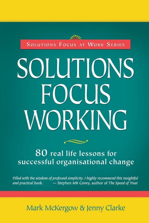 Produktbild: Solutions Focus Working