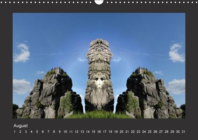 Produktbild: Spiegelwelten - die Externsteine (Wandkalender immerw&auml;hrend DIN A3 quer)