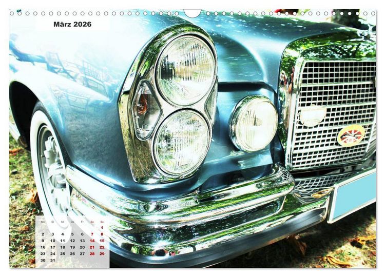Produktbild: Mercedes Edel & Fein (Wandkalender 2026 DIN A3 quer), CALVENDO Monatskalender