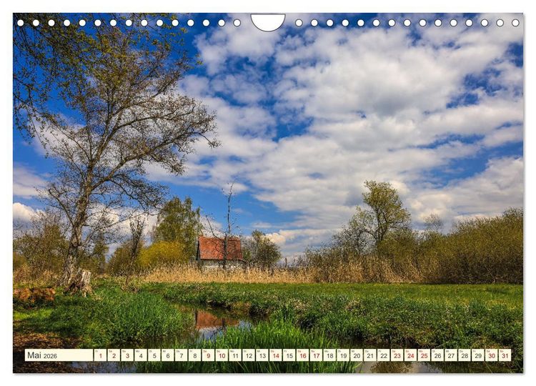 Produktbild: Moor und Riedlandschaften im S&uuml;dwesten (Wandkalender 2026 DIN A4 quer), CALVENDO Monatskalender
