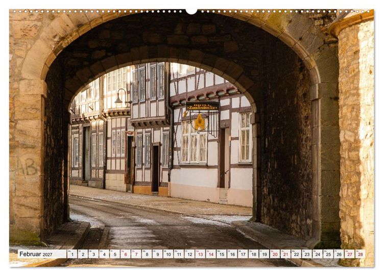 Produktbild: Goslar im Winter (Wandkalender 2027 DIN A2 quer), CALVENDO Monatskalender