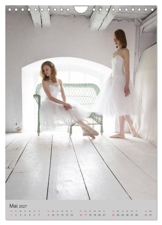 Produktbild: Ballerina (Wandkalender 2027 DIN A4 hoch), CALVENDO Monatskalender