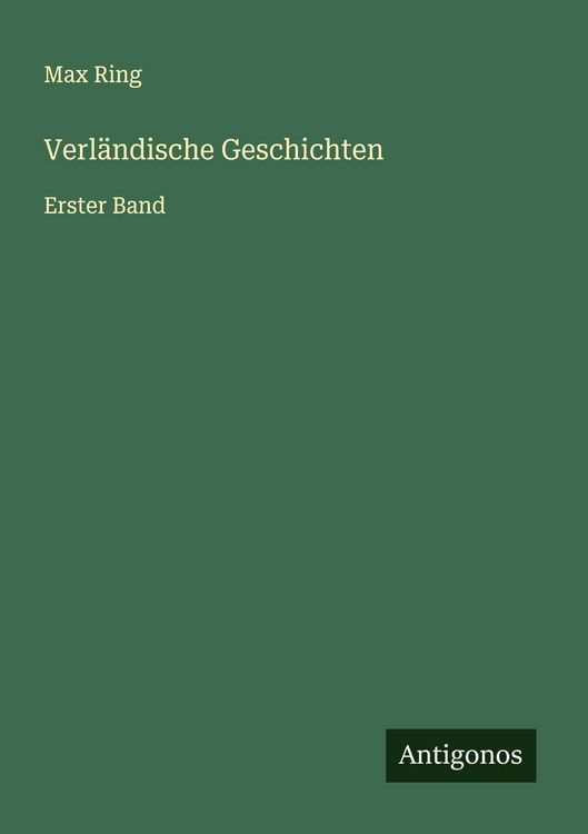 Produktbild: Verl&auml;ndische Geschichten