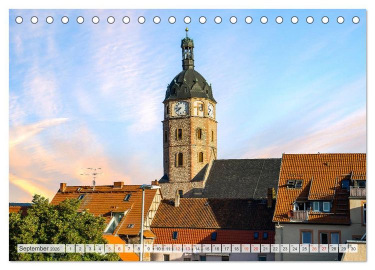 Produktbild: Sangerhausen Impressionen (Tischkalender 2026 DIN A5 quer), CALVENDO Monatskalender